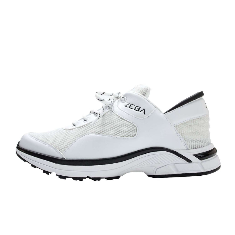 Zeba Arctic White men's hands-free sneaker, product photo