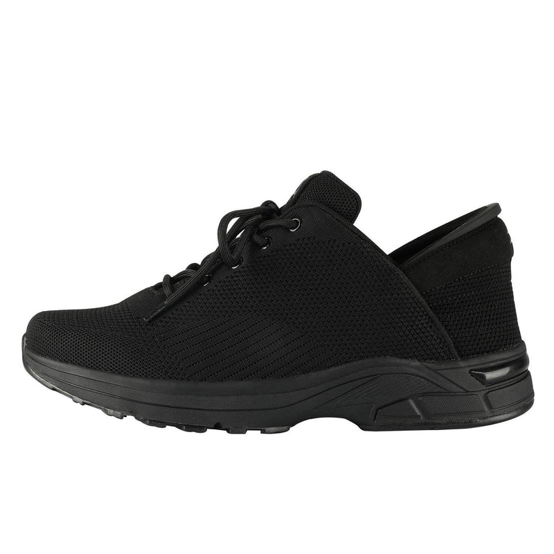 Zeba Jet Black men's hands-free sneaker, product photo