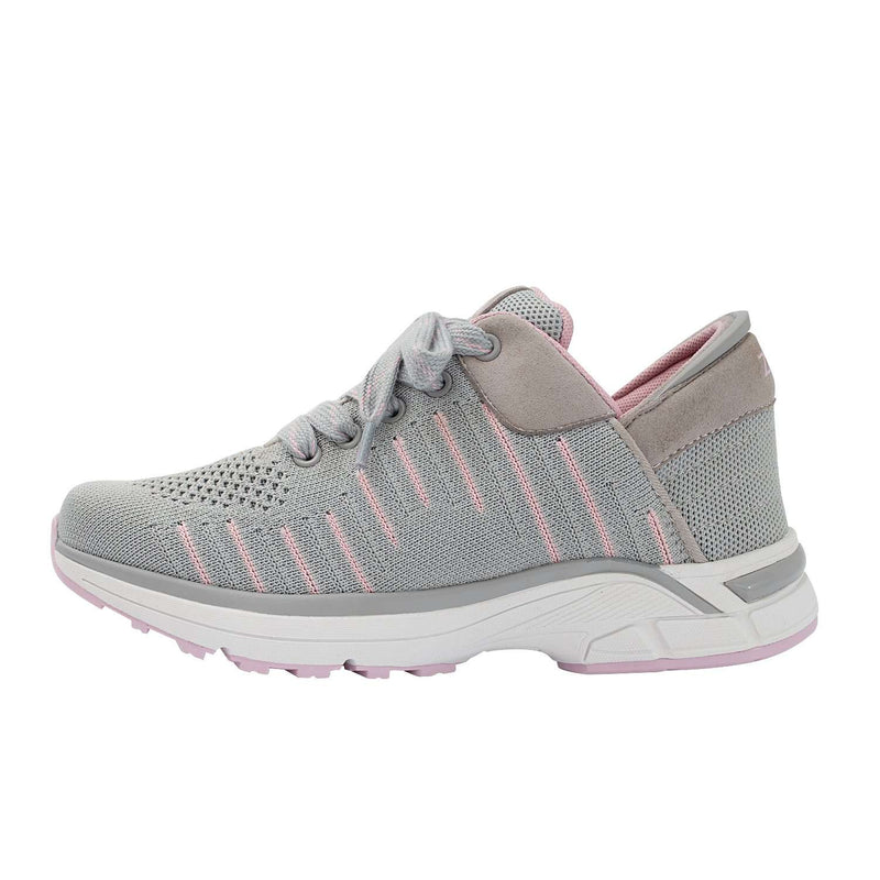 Zeba Rose Gray women's hands-free sneaker, product photo