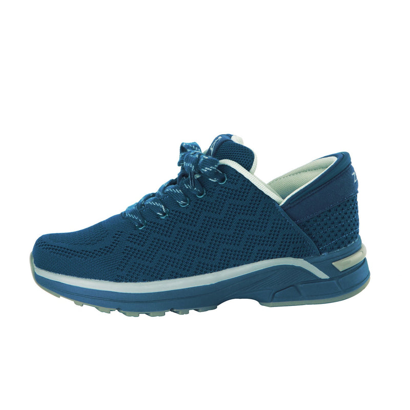Zeba Sapphire Blue women's hands-free sneaker, product photo